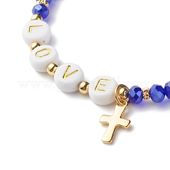 Glass Beads Stretch Bracelets&nbsp;BJEW-JB06577