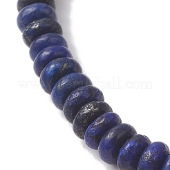 2Pcs Natural Lapis Lazuli Beads Stretch Bracelets&nbsp;BJEW-JB13415-02