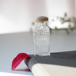 Rectangle Miniature Glass Empty Bottle Ornaments&nbsp;BOTT-PW0006-09