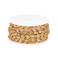 Ion Plating(IP) 304 Stainless Steel Textured Dapped Chains&nbsp;CHS-D004-02G