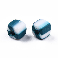 Handmade Polymer Clay Beads Strands&nbsp;CLAY-N010-074