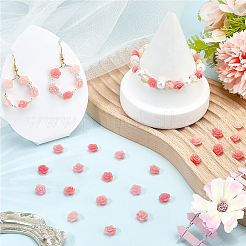80Pcs Synthetic Coral Beads&nbsp;CORA-SP0001-08
