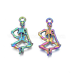 Rainbow Color Alloy Pendants&nbsp;PALLOY-N156-220