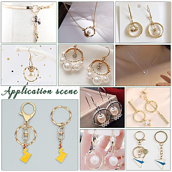 200Pcs Brass Linking Rings&nbsp;UNKW-UN0002-99A