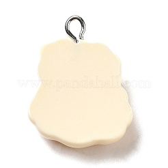 Opaque Resin Pendants&nbsp;RESI-C037-01J