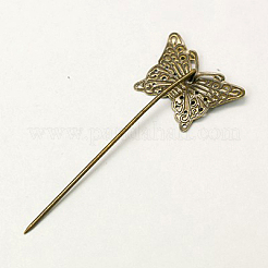 Iron Hair Stick Findings&nbsp;X-IFIN-I010-AB-NF