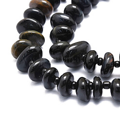 Natural Blue Tiger Eye Beads Strands&nbsp;G-E569-J17