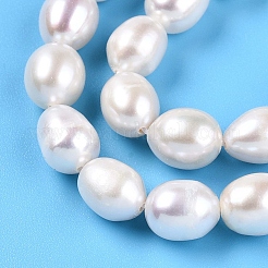 Natural Cultured Freshwater Pearl Beads Strands&nbsp;PEAR-N012-23C-01