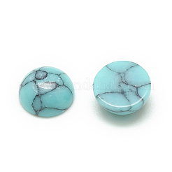 Synthetic Turquoise Cabochons&nbsp;TURQ-S290-12C-4mm