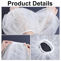 Cloth Detachable Mesh Sleeves&nbsp;DIY-WH0899-899