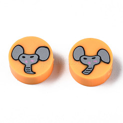 Handmade Polymer Clay Beads&nbsp;CLAY-N008-036J
