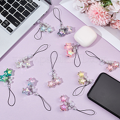 10Pcs Acrylic Mobile Straps&nbsp;HJEW-OC00128