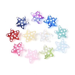 Glass Enamel Beads Strands&nbsp;GLAA-T028-04