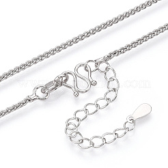 Brass Wheat Chain Necklaces&nbsp;NJEW-N054-08P