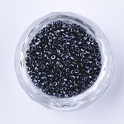 Electroplate Glass Cylinder Beads&nbsp;SEED-Q036-01A-B01