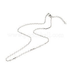 Non-Tarnish 304 Stainless Steel Venetian Chains Necklaces&nbsp;NJEW-JN03636-01