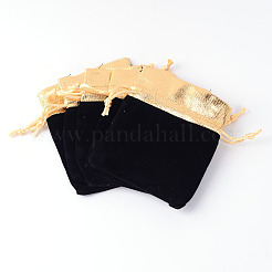 Rectangle Velvet Jewelry Bag&nbsp;X-TP-R001-10x12-01