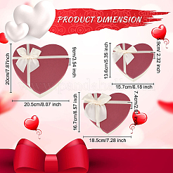 Heart Candy Paper Boxes&nbsp;CON-WH0008-14