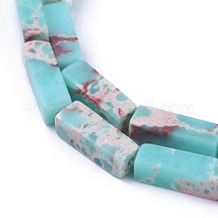 Synthetic Imperial Jasper Beads Strands&nbsp;G-E508-02G