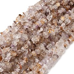 Natural Lodolite Quartz Beads Strands&nbsp;G-H315-A01-01