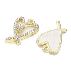 Alloy Rhinestone Pendants&nbsp;FIND-D044-20G-02
