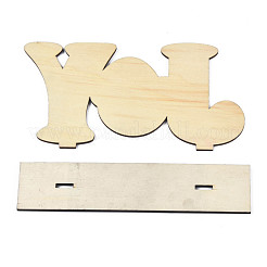Wood Tabletop Display Decorations&nbsp;WOOD-N005-74