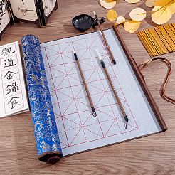 1Pc Brocade Chinese Calligraphy Brush Water Writing Magic Cloth&nbsp;AJEW-ME0003-30