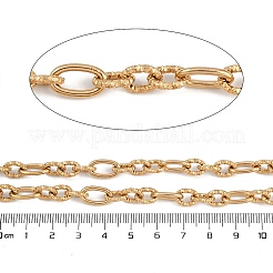 Ion Plating(IP) 304 Stainless Steel Twist Oval Link Chains&nbsp;CHS-K017-03G