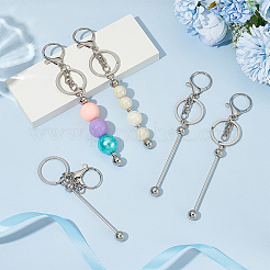 10Pcs Alloy Beadable Keychain Bar&nbsp;FIND-UN0007-24A