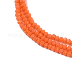 Opaque Solid Color Glass Bead Strands&nbsp;GLAA-F078-A03