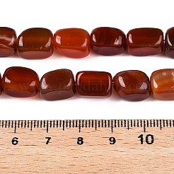 Natural Red Agate(Dyed & Heated) Beads Strands&nbsp;G-T138-104