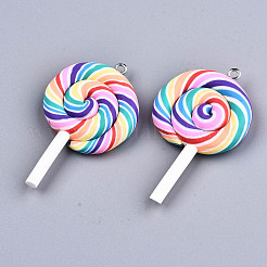 Handmade Polymer Clay Charms&nbsp;CLAY-T016-80B