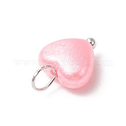 Imitation Pearl Acrylic Pendants&nbsp;PALLOY-JF03914-02