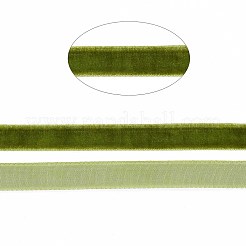 1 Roll Single Face Velvet Ribbon&nbsp;SRIB-HY0001-08A
