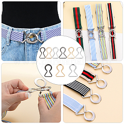 18Pcs 9 Style Alloy Belt Buckles&nbsp;FIND-WR0006-91