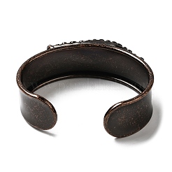 Natural Labradorite Cuff Bangles&nbsp;BJEW-G679-01R