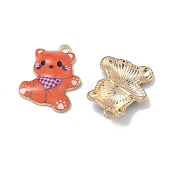 Alloy Enamel Pendants&nbsp;ENAM-P267-01G-M