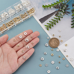 360Pcs 12 Styles Rack Plating Alloy Spacer Beads&nbsp;DIY-PH0023-43