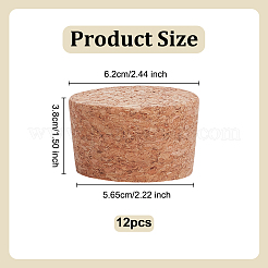 12Pcs Cork Bottle Stoppers&nbsp;FIND-OC0013-97