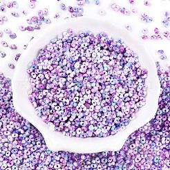 Two Tone Baking Paint Glass Seed Beads&nbsp;SEED-C003-01K