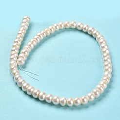 Natural Cultured Freshwater Pearl Beads Strands&nbsp;PEAR-J007-24