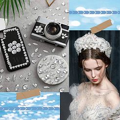 Acrylic Sew on Rhinestone&nbsp;DIY-SC0032-50C