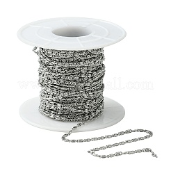 304 Stainless Steel Byzantine Chains&nbsp;CHS-CJC0001-07