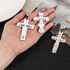 Non-Tarnish 201 Stainless Steel Big Pendants&nbsp;STAS-I002-M06-1