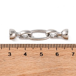 Brass Fold Over Clasps&nbsp;KK-U016-21P