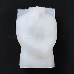 DIY Naked Men Candle Making 3D Bust Portrait Silicone Molds&nbsp;DIY-G047-01