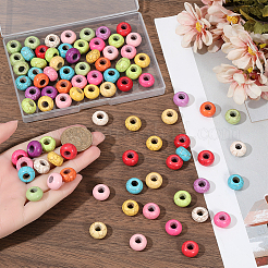 100Pcs Synthetic Turquoise European Beads&nbsp;TURQ-PA0001-04