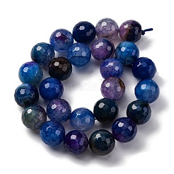 Natural Dragon Veins Agate(Dyed & Heated) Beads Strands&nbsp;G-K390-A08-01
