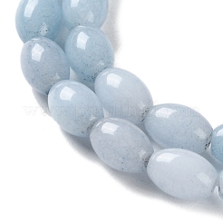 Natural White Jade Beads Strands&nbsp;G-I369-B18-01D