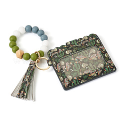 Silicone Beads Keychain&nbsp;KEYC-TAC00023